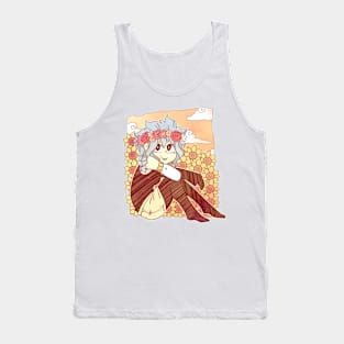 Flower Crown Levy Tank Top